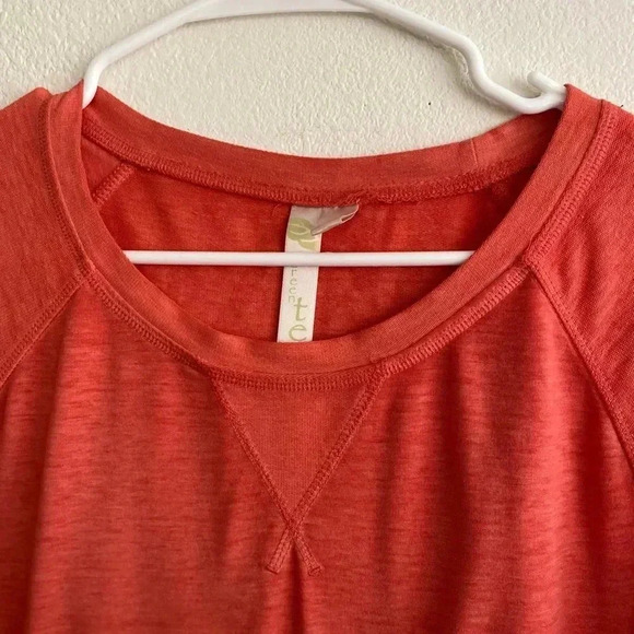 GreenTea Orange Crop Pants Lounge Set S - Picture 7 of 15